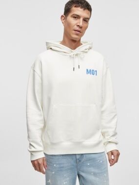 Mode of One Men's Long-Sleeve Oversized MO1 Hoodie,SIZE XL NWT